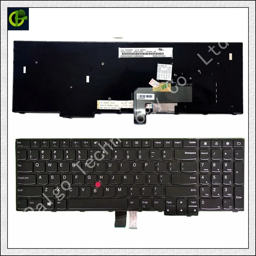 Новая английская клавиатура для LENOVO IBM ThinkPad E570 E575 FRU 01AX120 01AX160 01AX200 PK1311P1A00 PK1311P2A00