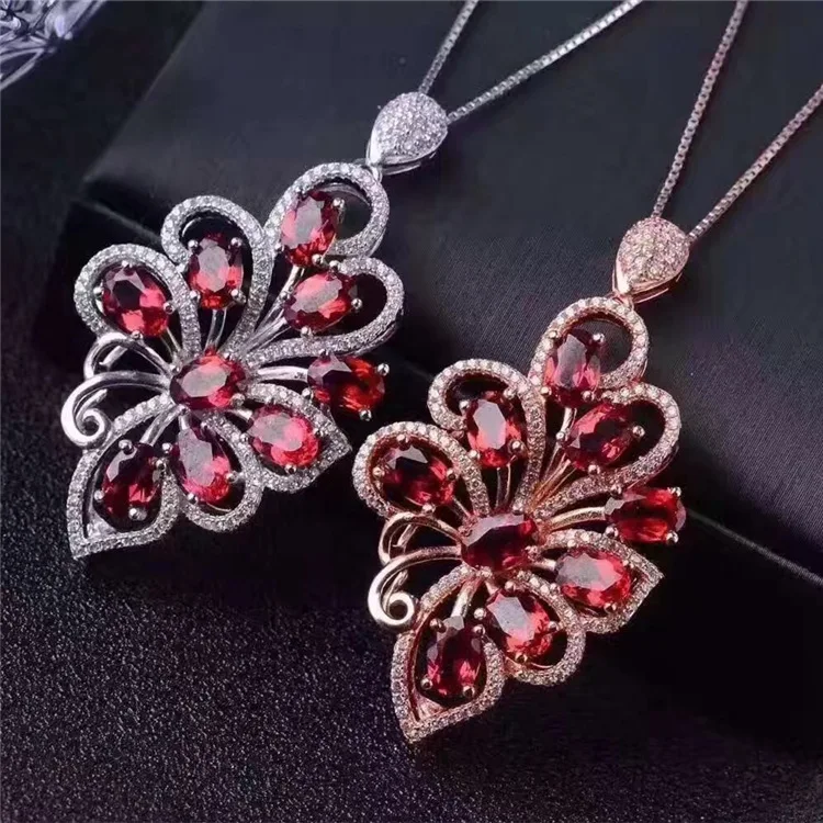 KJJEAXCMY Boutique Jewels ожерелье из чистого серебра 925 пробы с инкрустацией золотыми