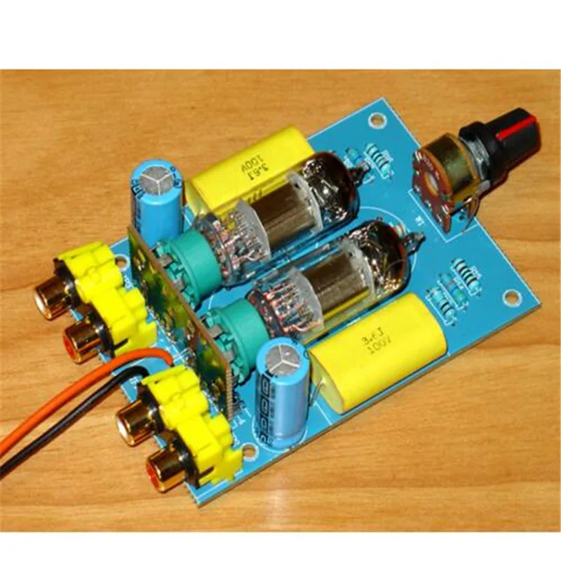 DC12V 2 шт. 6J1/6N15 пробки желчи буфера пробки предусилителя доска автомобильный усилитель доска
