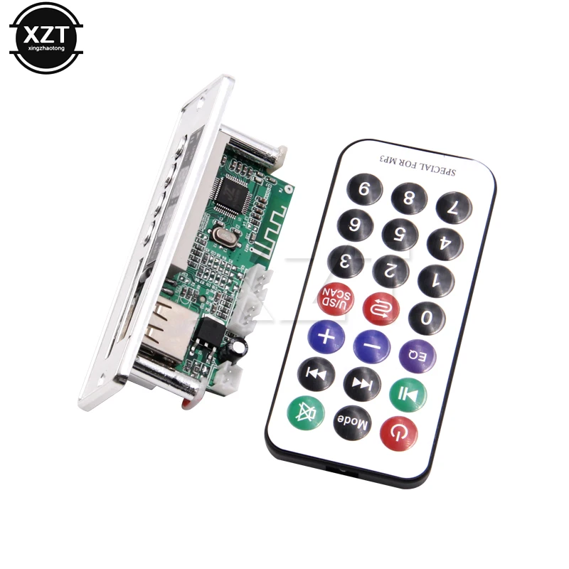Hi-Fi Bluetooth MP3 декодер плата декодирования модуль с поддержкой FM-радио USB/TF ЖК-экран +