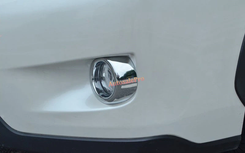 Хромированные передние противотуманные фары светильник бампера верхняя крышка