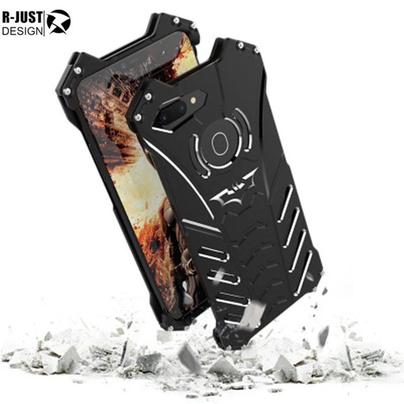 R JUST Бэтмен Металл противоударный Алюминий сплав тяжелых protectionphone чехол для OPPO