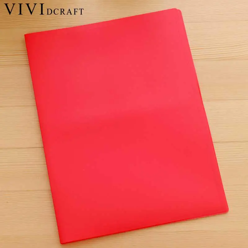 Vividcraft Корея канцелярские пункт File Folder A4 утолщаются документ организатор паста