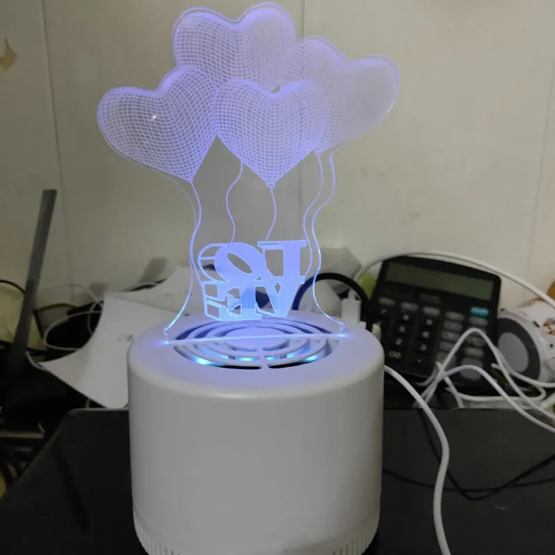 Электрическая лампа-убийца комаров usb-источник фотокатализатор бесшумная