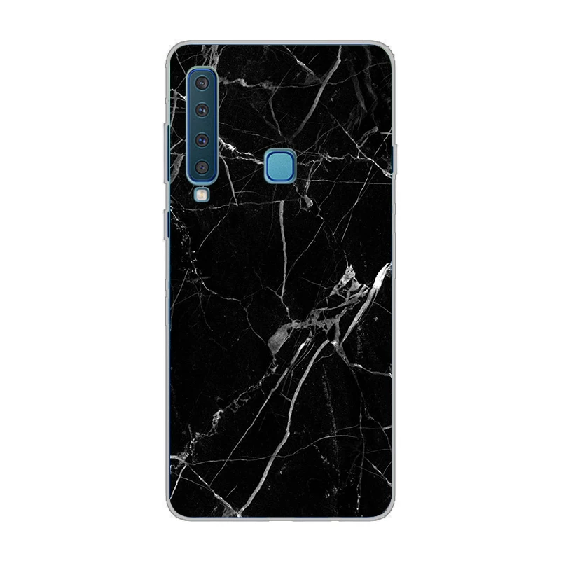 ciciber Phone Case for Samsung Galaxy A6 A8 A7 A9 Plus 2018 Star Soft TPU Back Cover A5 A3 2016 2017 A6S Marble |