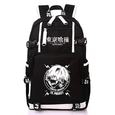 Рюкзак Kaneki Ken для косплея, Большой Вместительный рюкзак, повседневный рюкзак для путешествий, рюкзак для подростков, школьная сумка - Цвет: D