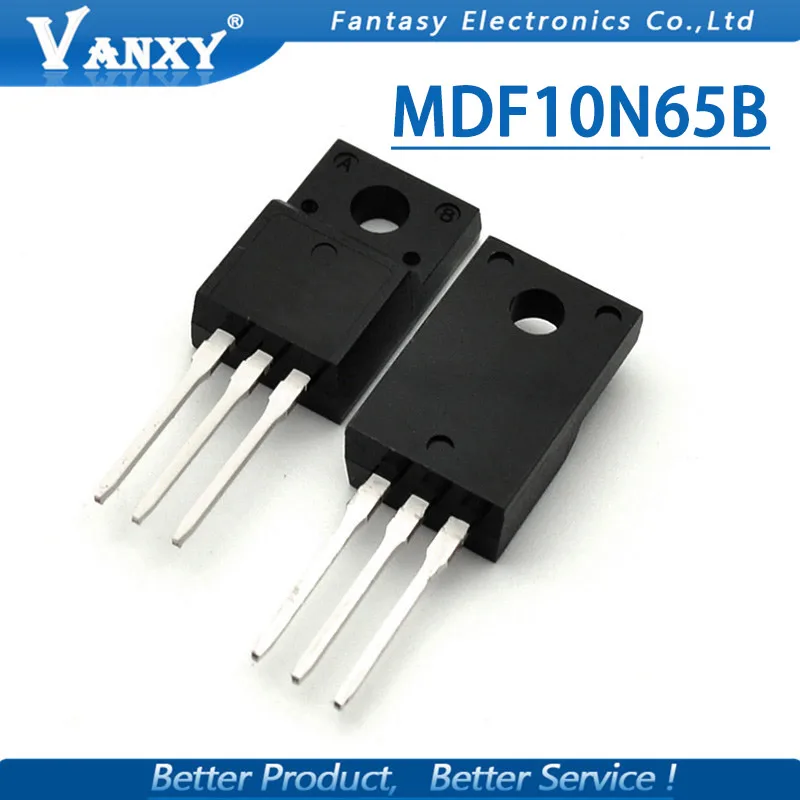 10pcs MDF10N65B TO-220F MDF10N65 TO-220 10N65 10N65B | Электронные компоненты и принадлежности