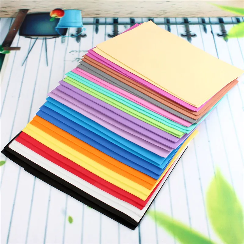 32 шт./лот A4 2 мм толстый многоцветный спонж пенопласт крафт губка пенопластовая