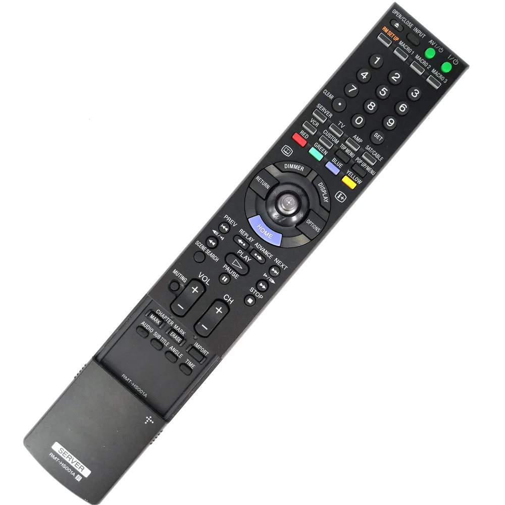 Используется оригинальный пульт дистанционного RMT HS001A для Sony серверного