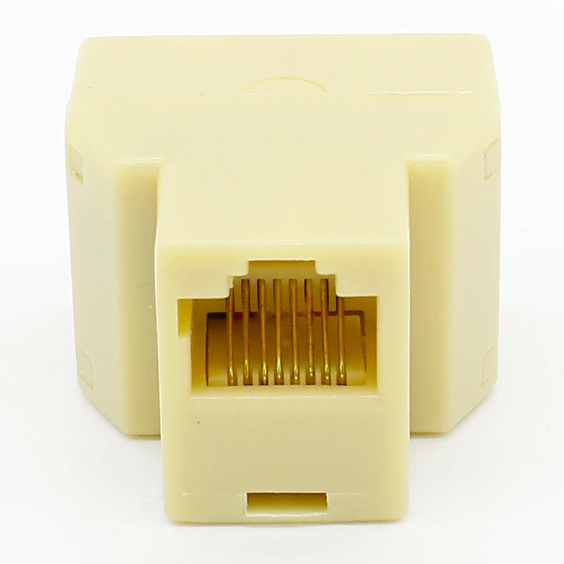 Разъем RJ-45 сплиттер Adatper разъем Ethernet сетевой адаптер RJ45 Сплиттер кабель CAT5 CAT6 LAN 8P8C модульный разъем для ноутбука