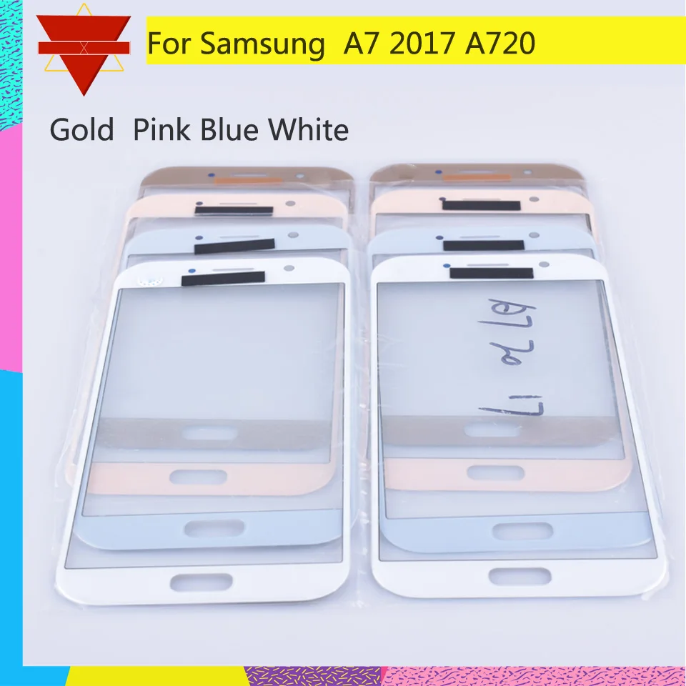 Сенсорный экран для Samsung Galaxy A7 2017 A720 A720M SM A720F A720F/DS сенсорный стекло передней