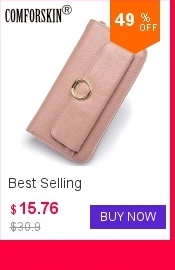 COMFORSKIN бренд RFID защита женские кошельки для карт европейский и американский тиснение Роза мульти-карты бит дамы кошельки