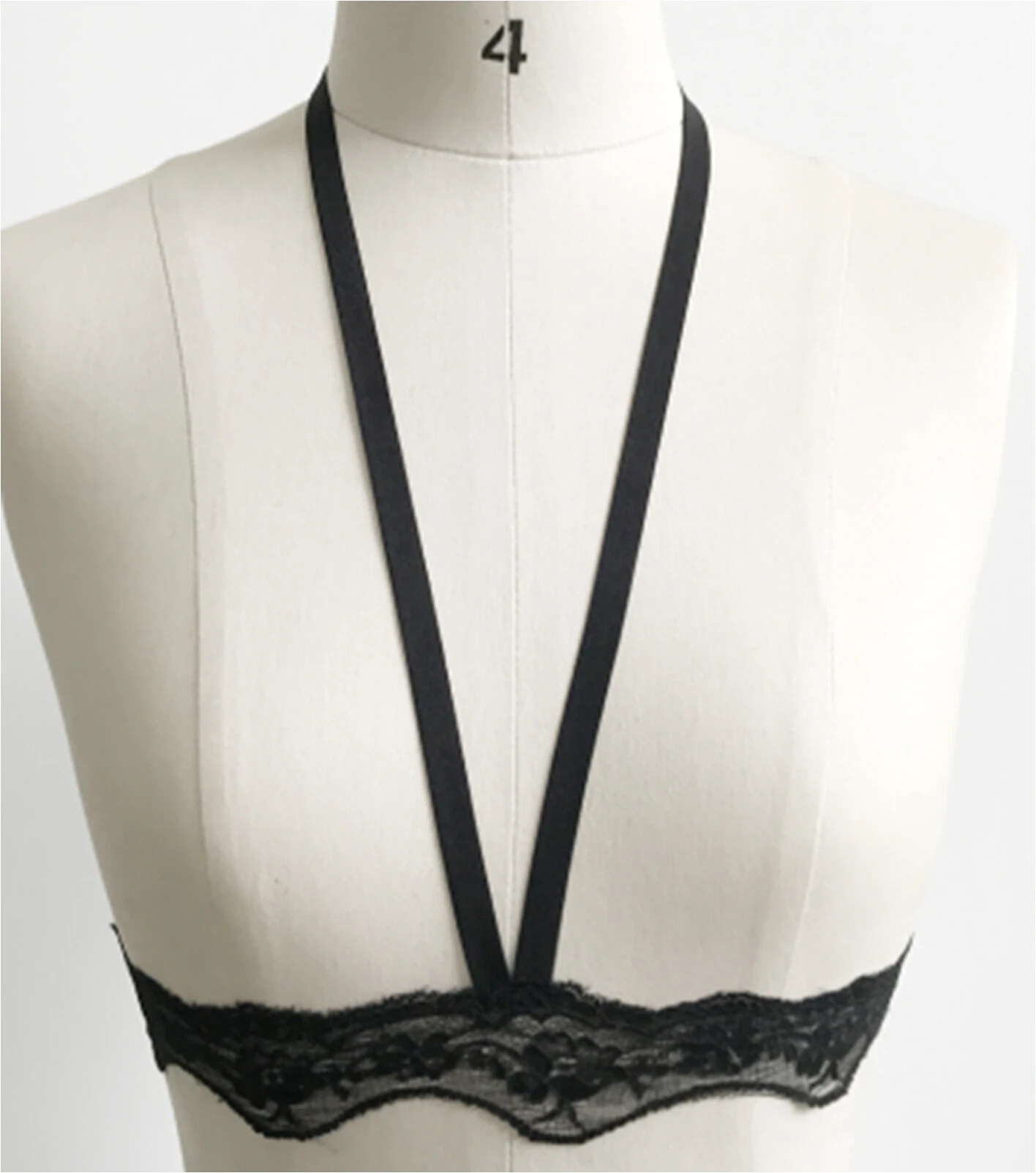 Модный женский эластичный бюстгальтер без косточек Бюстье Cami Cage Crop Tops - Цвет: Black 2