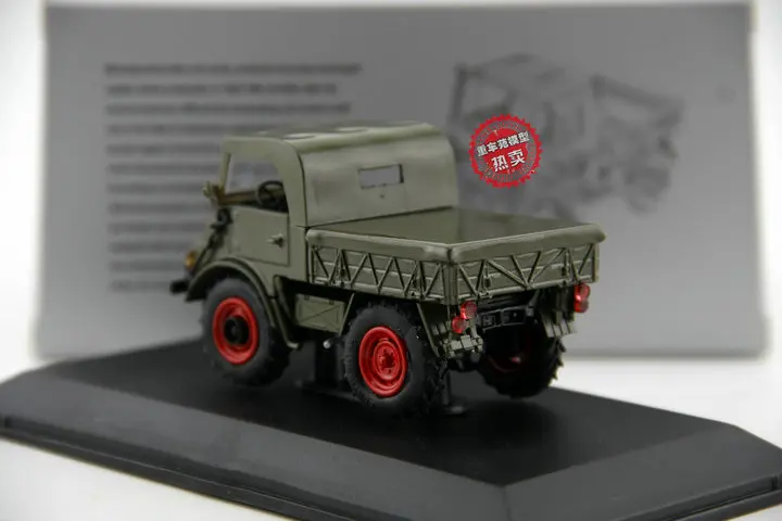 Модель игрушечная из сплава в масштабе 1:43 для Mercedes Benz Unimog U401 модель военного