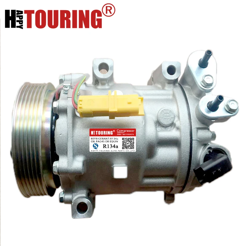 Для Санден SD7C16 компрессор для peugeot 407 508 для Citroen C5 C6 9683055180 9800840380 6453WW 6453SN 6453RE 6453PP 9670022580
