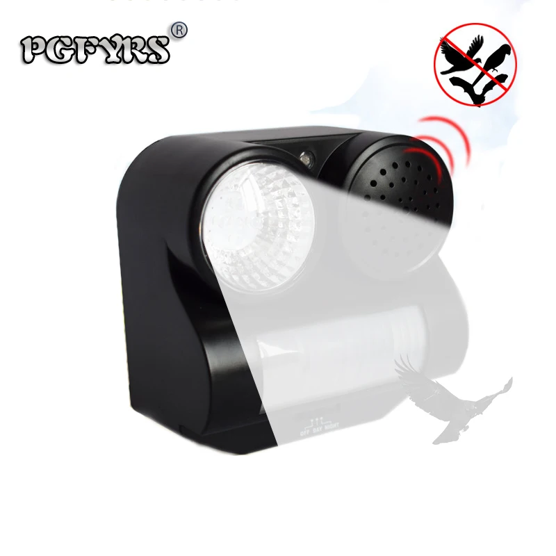 Новинка 2019 ультразвуковой отпугиватель движения PIR животных звуковой фонарик