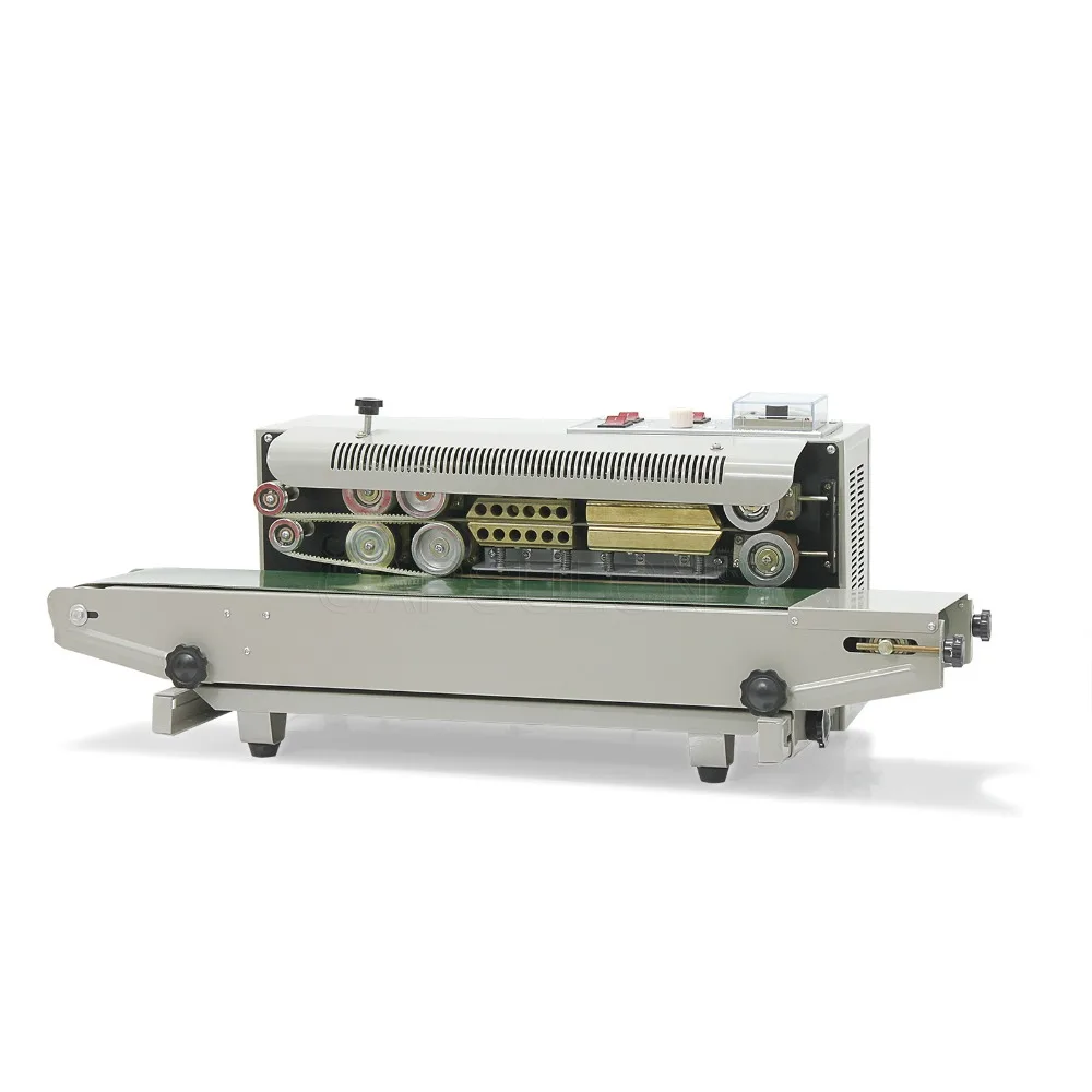 

Automatic continuous plastic bag sealing machine with Coding Printer PakCN-Sel 900