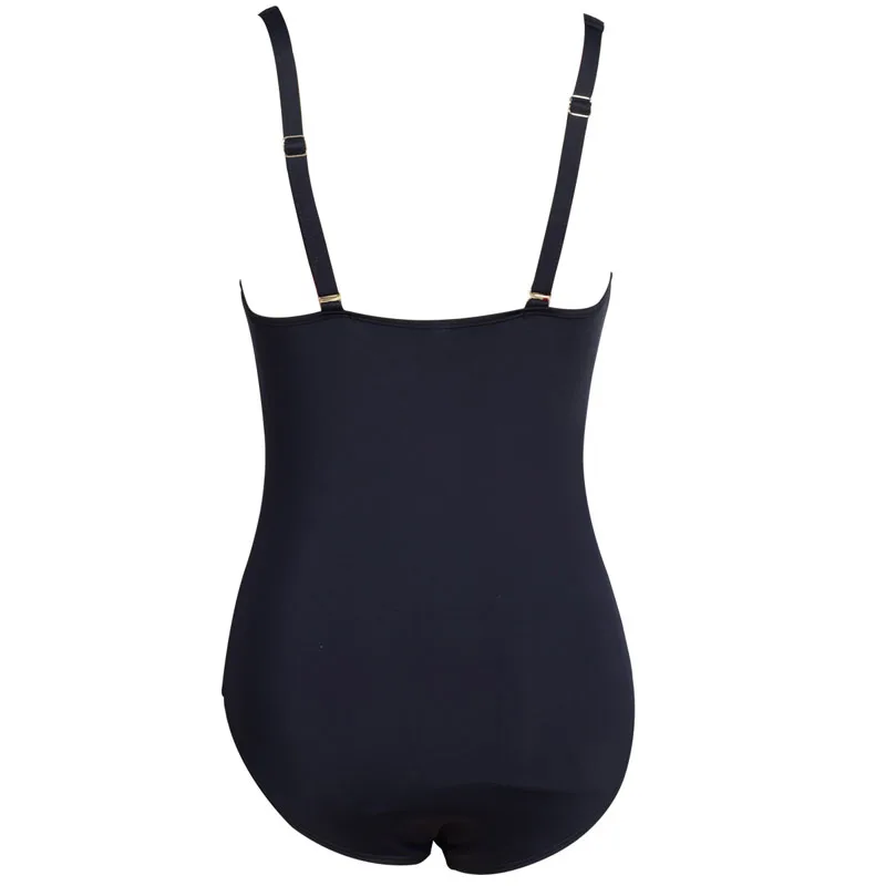 2018 One Piece Swimsuit Plus Size Swimwear Women Bodysuit Beach Wear High Cut SwimSuit Push Up Bathin Suit Vintage Monokini | Спорт и