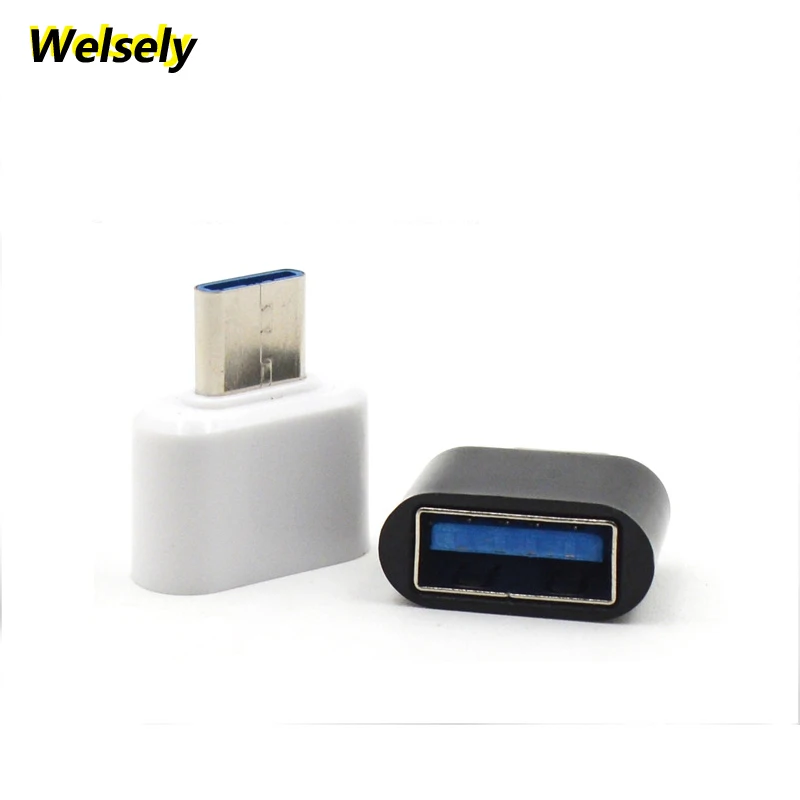 Адаптер OTG с Usb портом Мама на type c 1 шт. адаптер USB 3 Для S8 Xiaomi mi6 планшетов