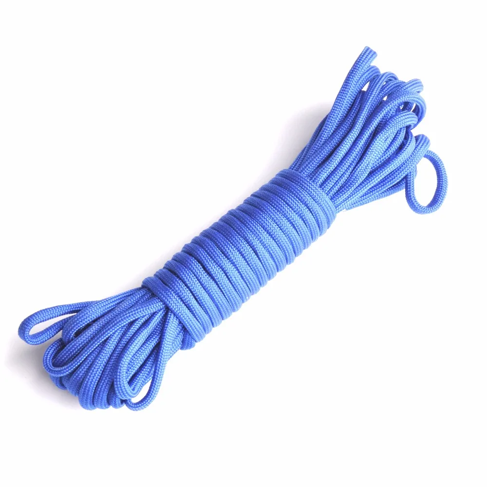 Паракорд 550 парашютный шнур, шнур, веревочка, Mil Spec type III 7 Strand, 100FT, оборудование для альпинизма, кемпинга, выживания