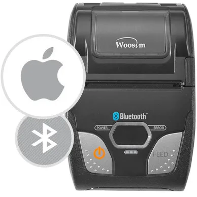 WOOSIM WSP-R241 портативный bluetooth мини тепловой pos ноутбук сотовый телефон чековый