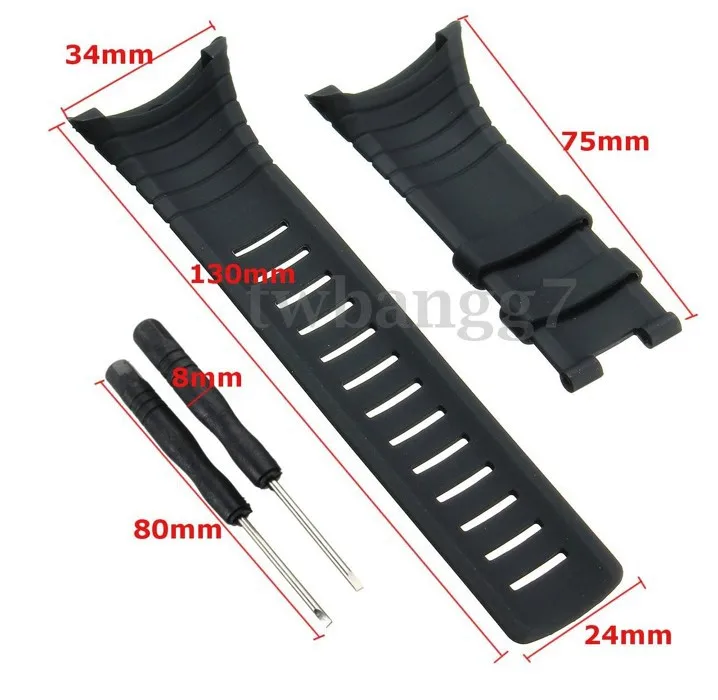 Натуральный каучук металлический ремешок для замены инструмент mk смарт браслета