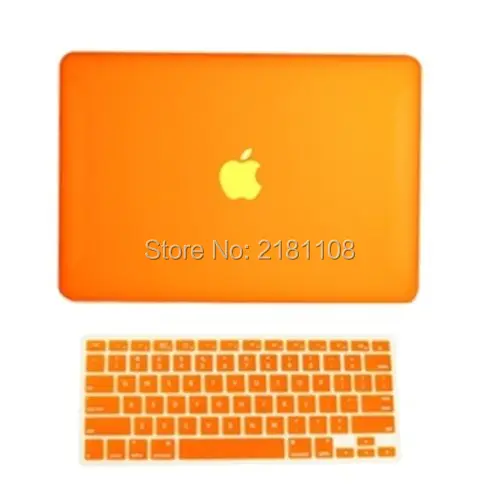 Прорезиненный Жесткий чехол 2 в 1 для Macbook белый 13 дюймов A1342 с бесплатным подарком