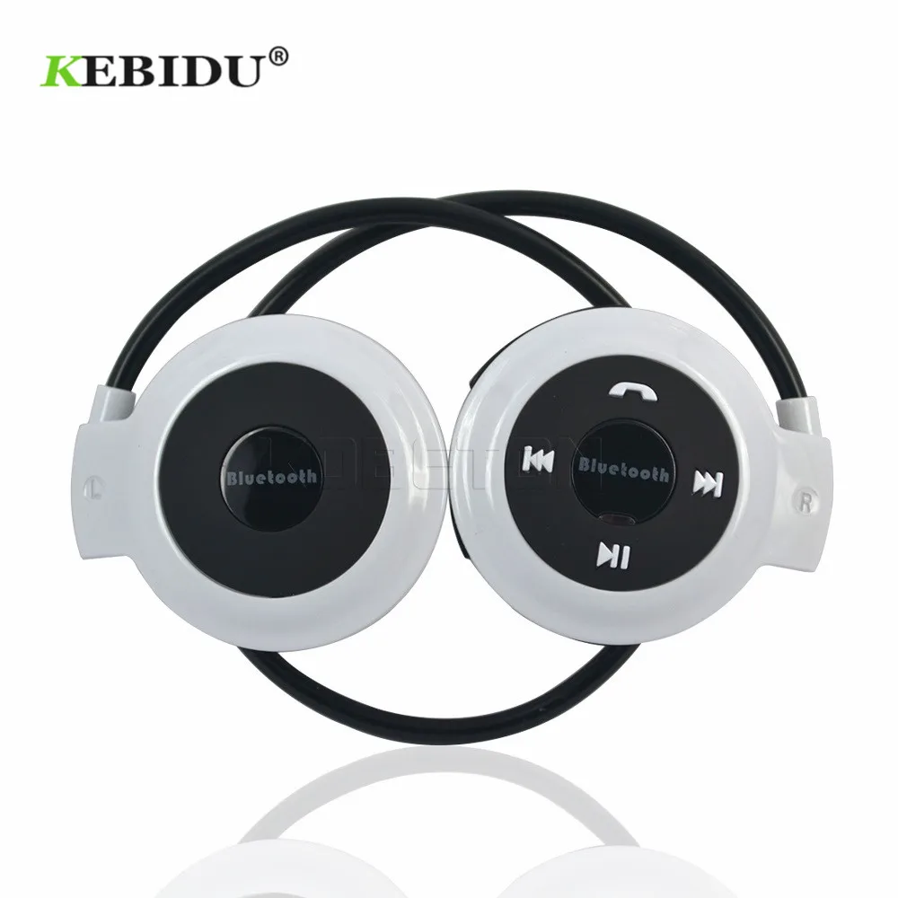 Эластичные складные наушники Kebidu TF FM MP3 беспроводная гарнитура Спортивная мини