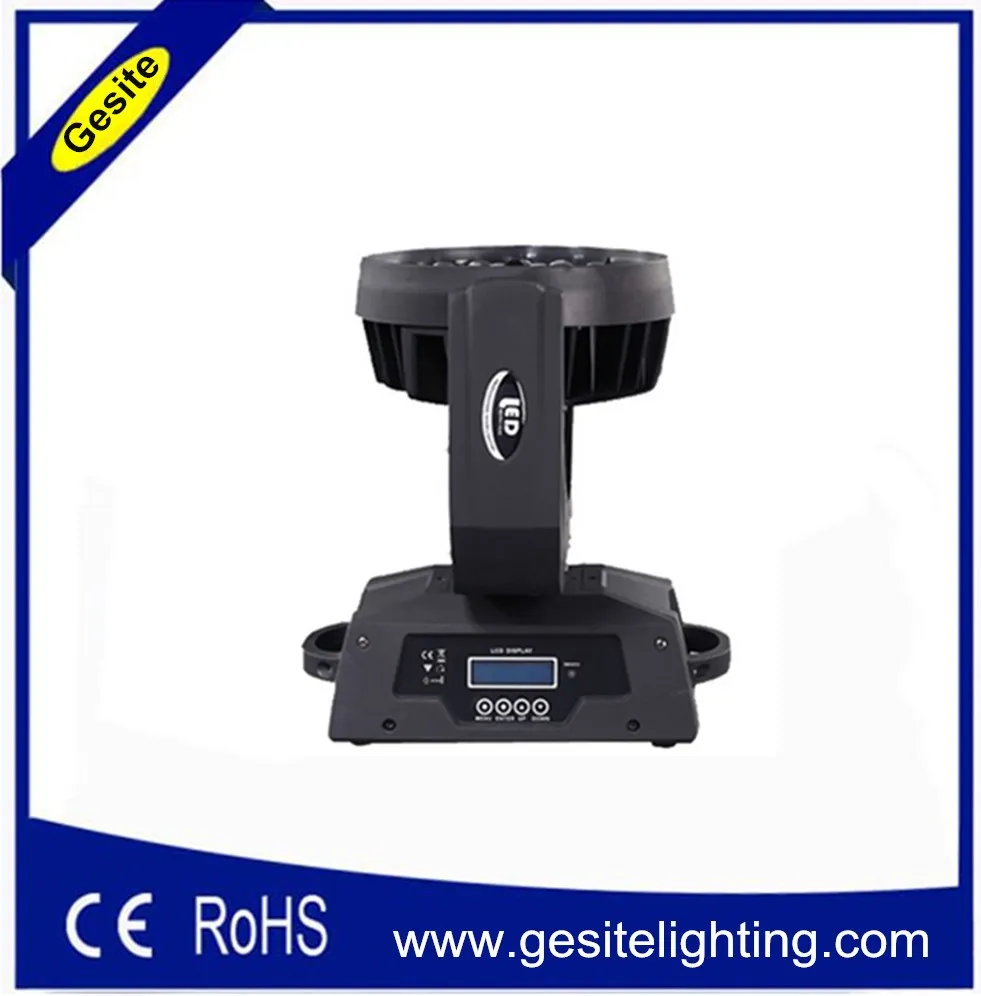 Светодиодный прожектор с движущейся головкой для диджея 36*10 Вт 14DMX каналы