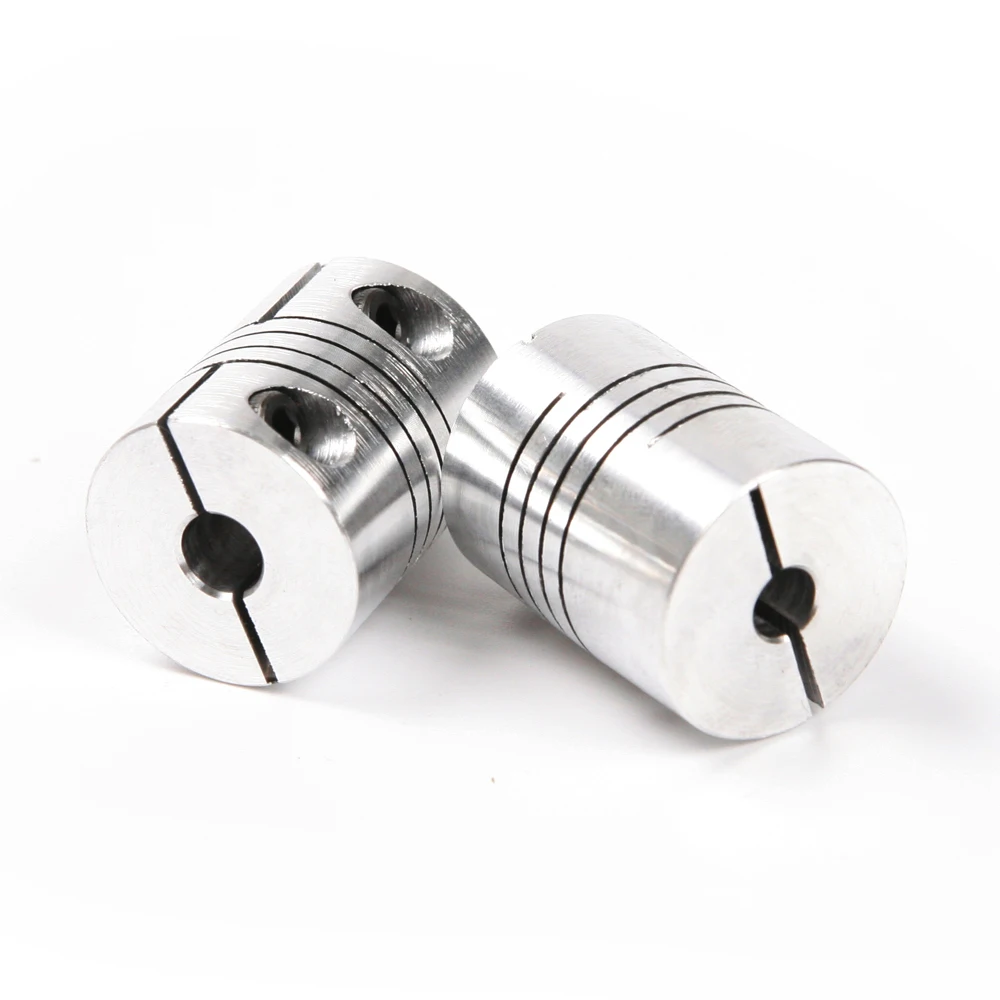 Лидер продаж 2 шт./лот серебряная Гибкая муфта алюминиевый вал для подключения