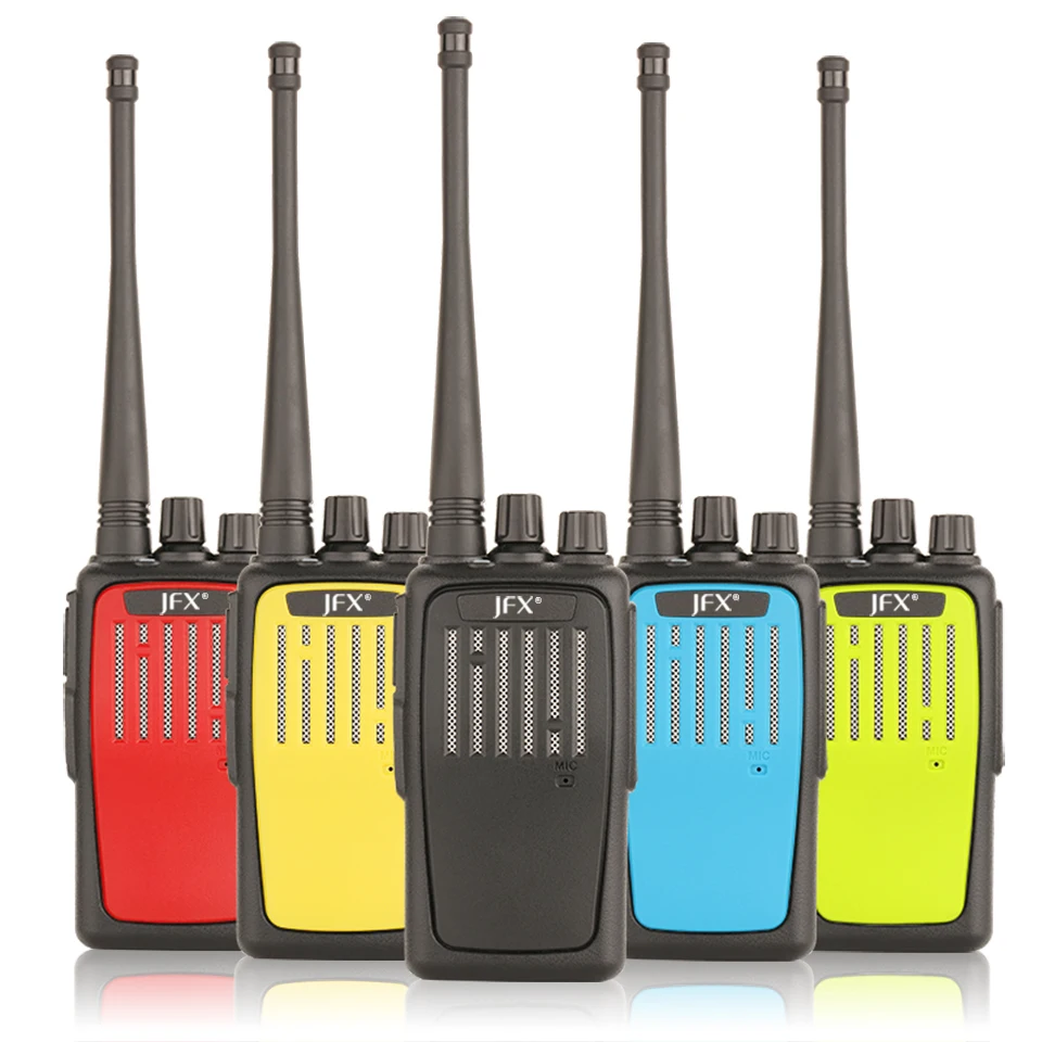 2 ШТ. JFX A18Plus Walkie Talkie 5 Вт 16 Канала Clear Двухстороннее Радио Полевой ресторан