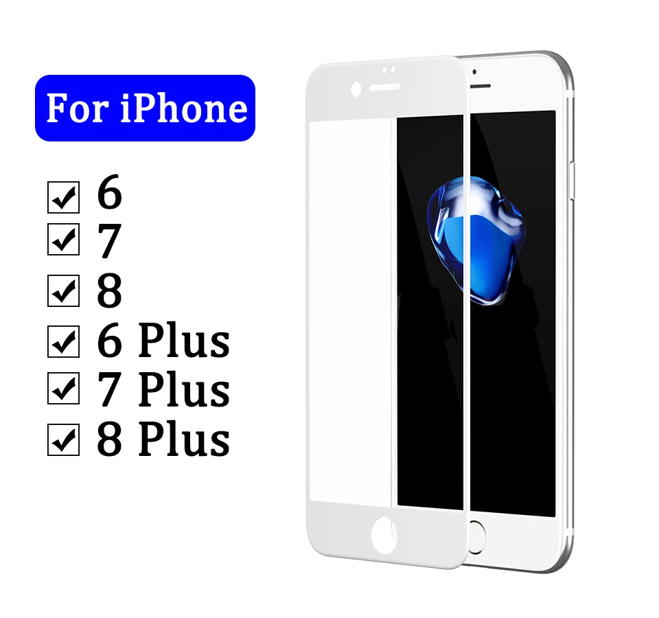 Защита экрана для iphone 8 plus стекло 7 6 защитная пленка apple 7plus plus|Защитные стёкла и