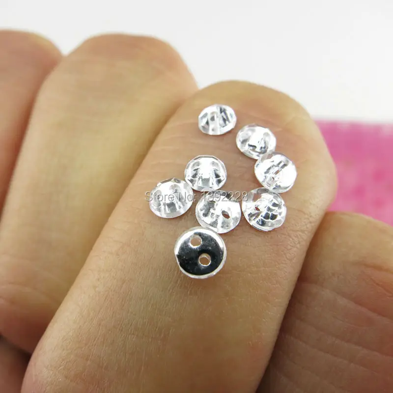 4 мм 2000 шт./лот шить на горный хрусталь 2015 Круглый акриловый Flatback камни strass
