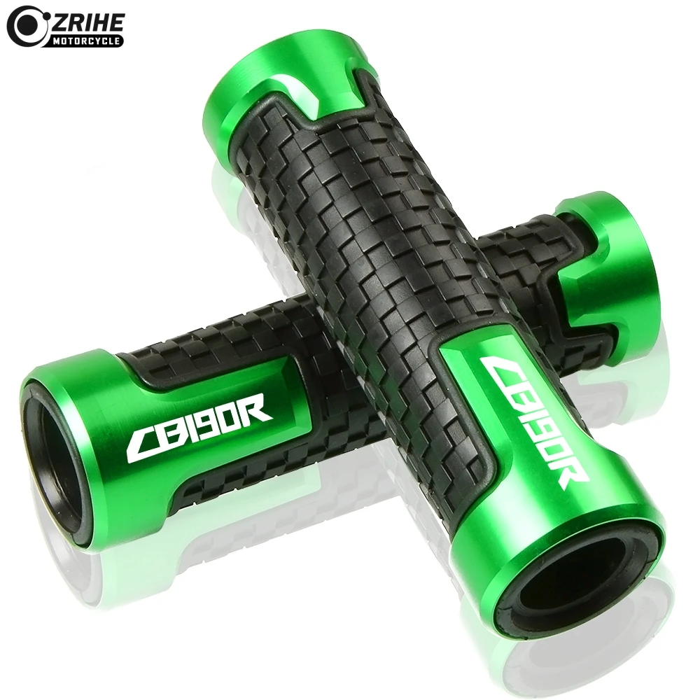 2 шт. 7/8 22 мм Универсальные мотоциклы руль части рукоятка без скольжения бар ручки для Honda CB190R CB 190R CB 190 R
