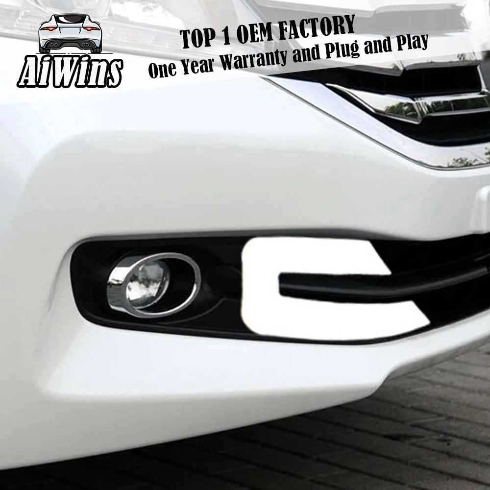 Aiwins для Honda Accord 9th 2013 2015 светодиодный DRL светильник дневного света с высокой