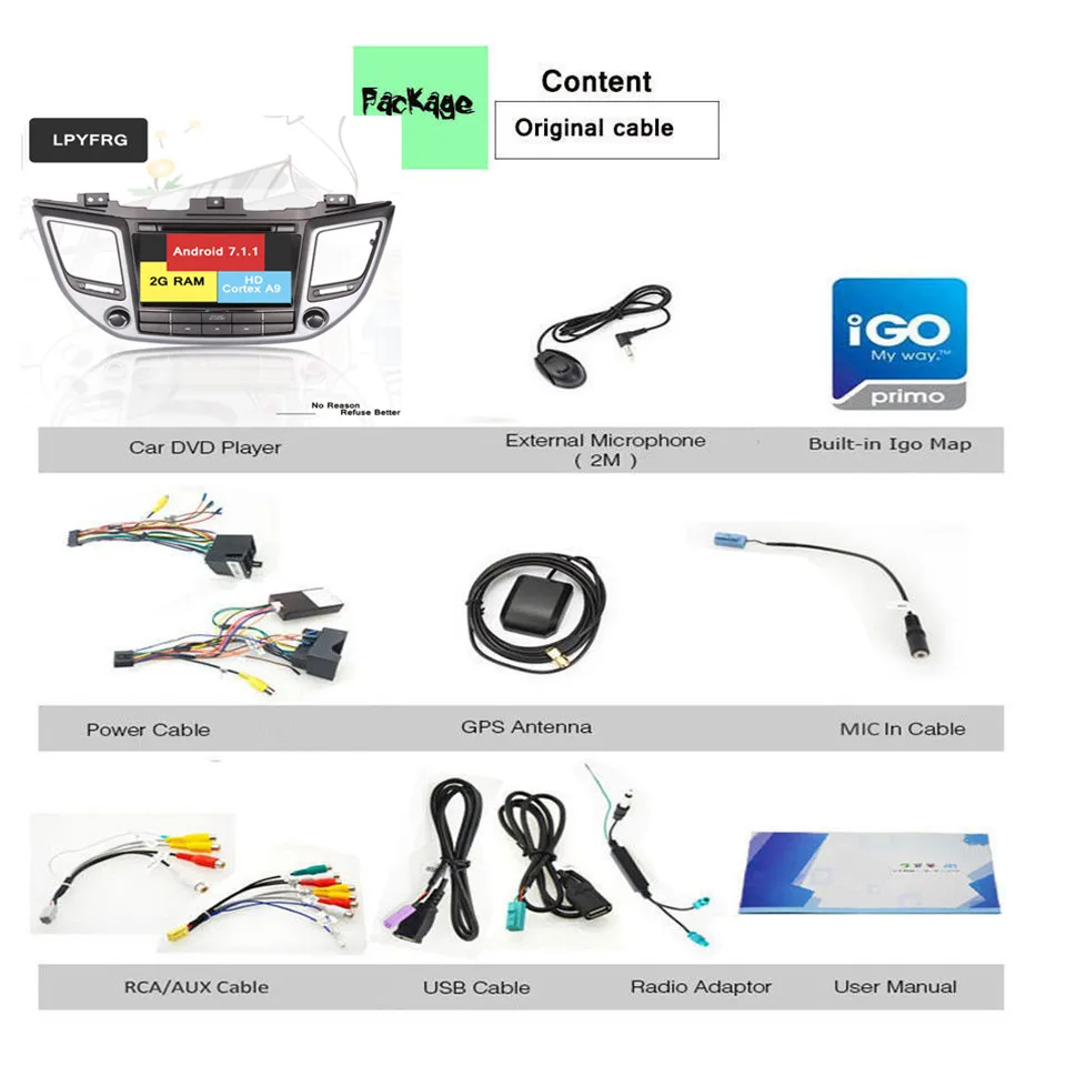 HD Восьмиядерный android 9,0 автомобильный dvd gps плеер 1024*600 для HYUNDAI TUCSON/ix35 gps Навигация стерео аудио