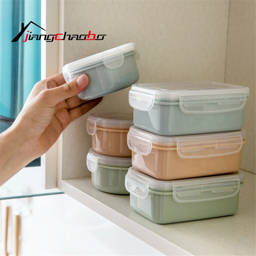 Новый Герметичный четкий набор пластиковый влагозащитный круглый форма Еда