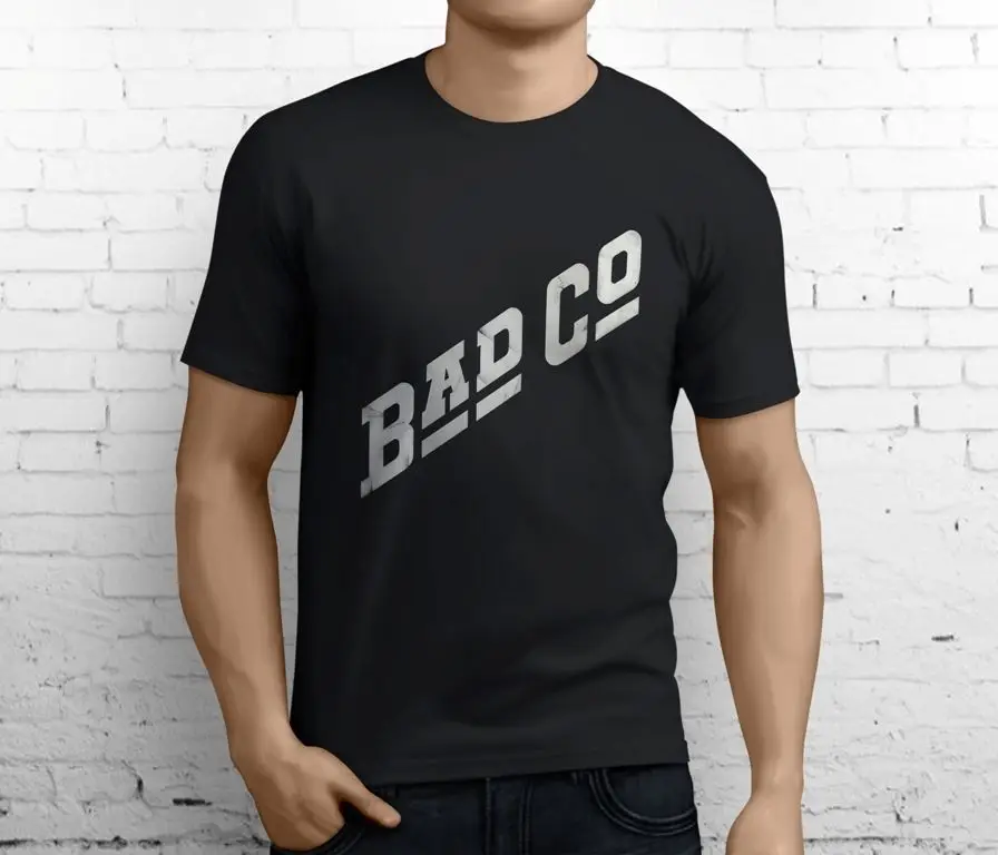 НОВЫЙ плохо co Bad Company Rock Legend шею одежда|Мужские футболки| |