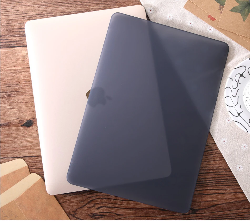 Новый матовый чехол для ноутбука + защита экрана (подарок) клавиатуры Macbook 13 Touch Bar
