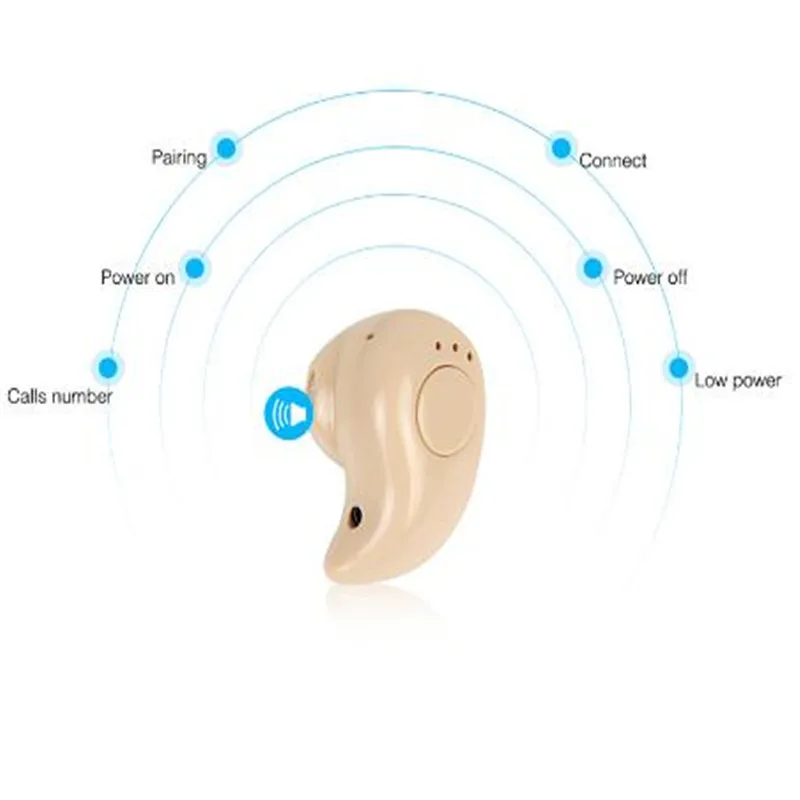S530 Bluetooth беспроводные портативные мини наушники в ухо стерео музыкальные