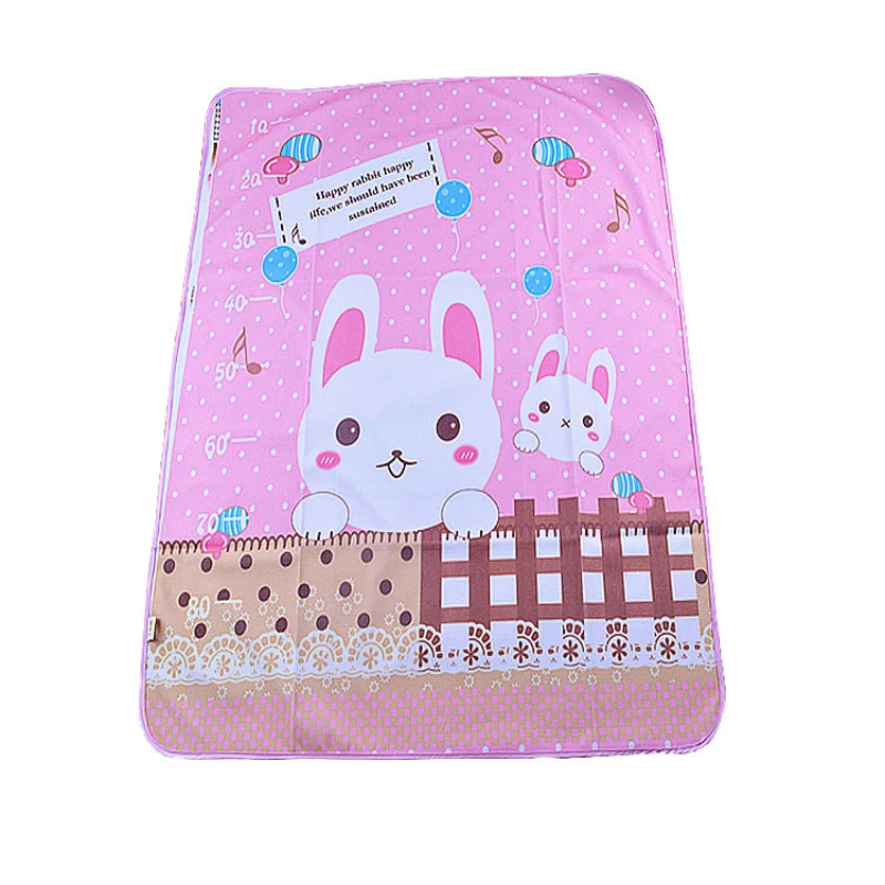 Cute Cartoon Diaper Pad Large Changing Table Baby Boy Girl Stuff New Baby Mattress Cotton Bed Mat Colchoneta Matelas A Langer