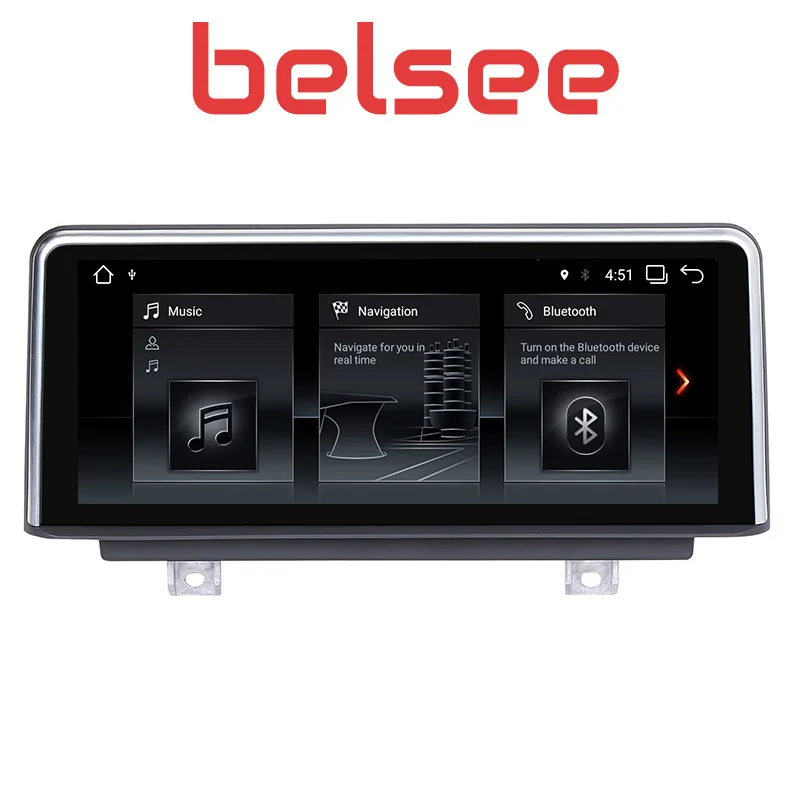 Автомагнитола Belsee головное устройство с сенсорным экраном 10 25 дюйма и Android 8 1 для