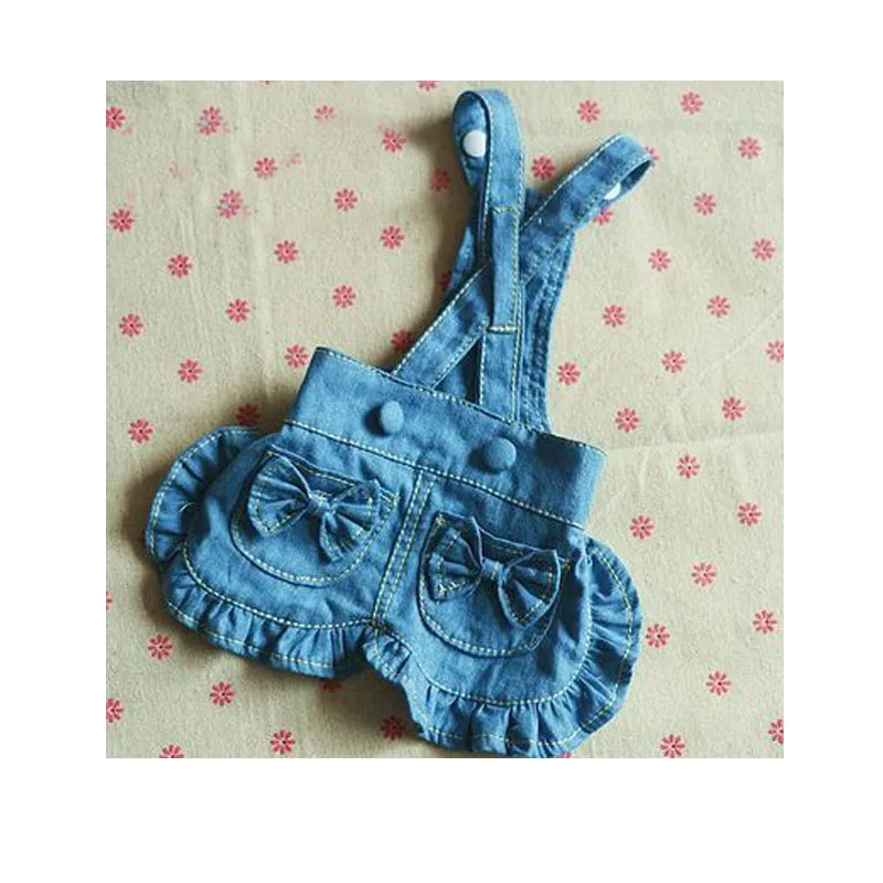 2019 Джинсы Одежда для собак одежда из полиэстера XXS-XXL комбинезон маленьких