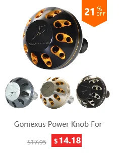 Gomexus силовая ручка для Shimano Стелла SW Катушка Ручка B 45 мм металлическая круглая рукоятка