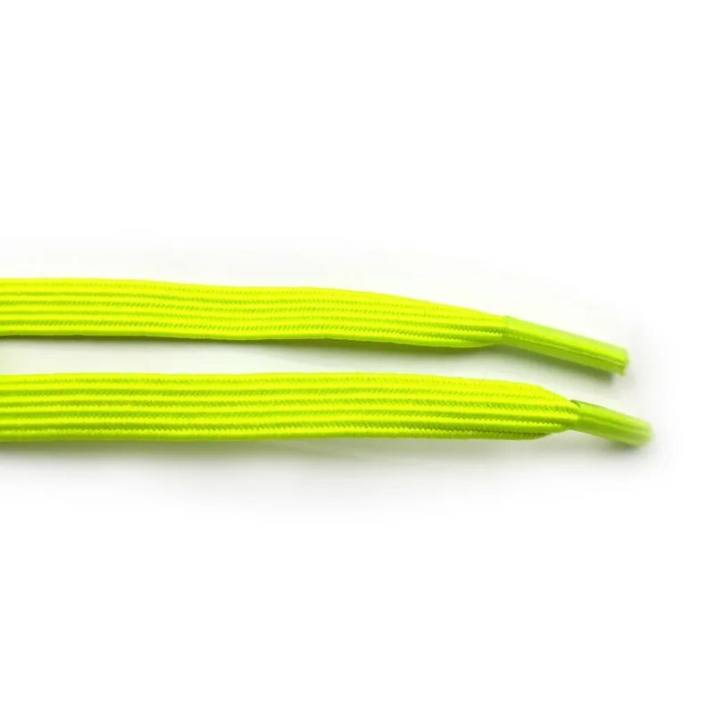 

1 Pair Elastic Laces for Shoes Lock Adult Kids All Sneaker No Tie Shoelaces Fluorescent Green Lazy Flat Shoe Laces Strings