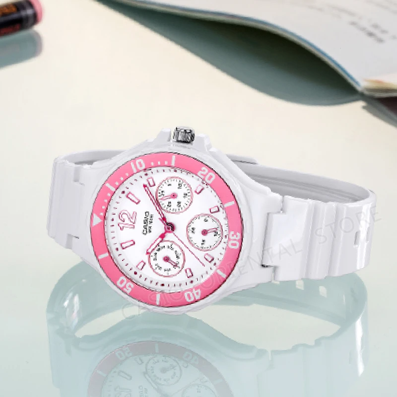 Casio watch женщины водонепроницаемый кварцевые часы спорт световой студент стол LRW