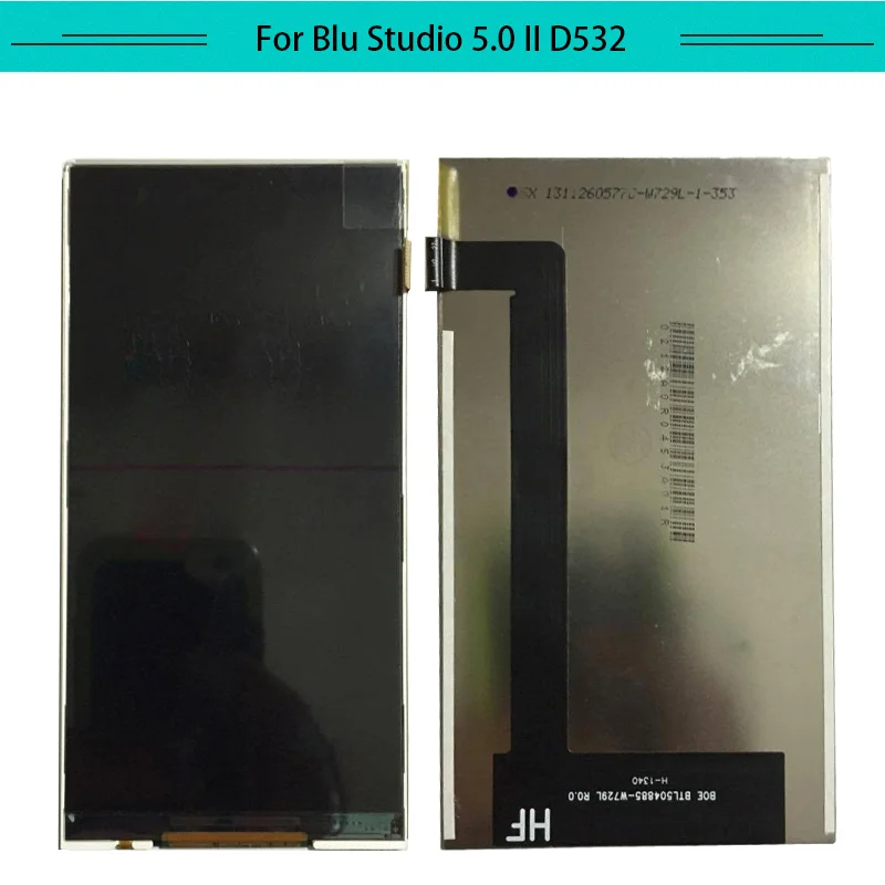 Протестировано 1 шт. для Blue Studio 5 0 5.0II D532U/D532V ЖК дисплей экран стекло дигитайзер