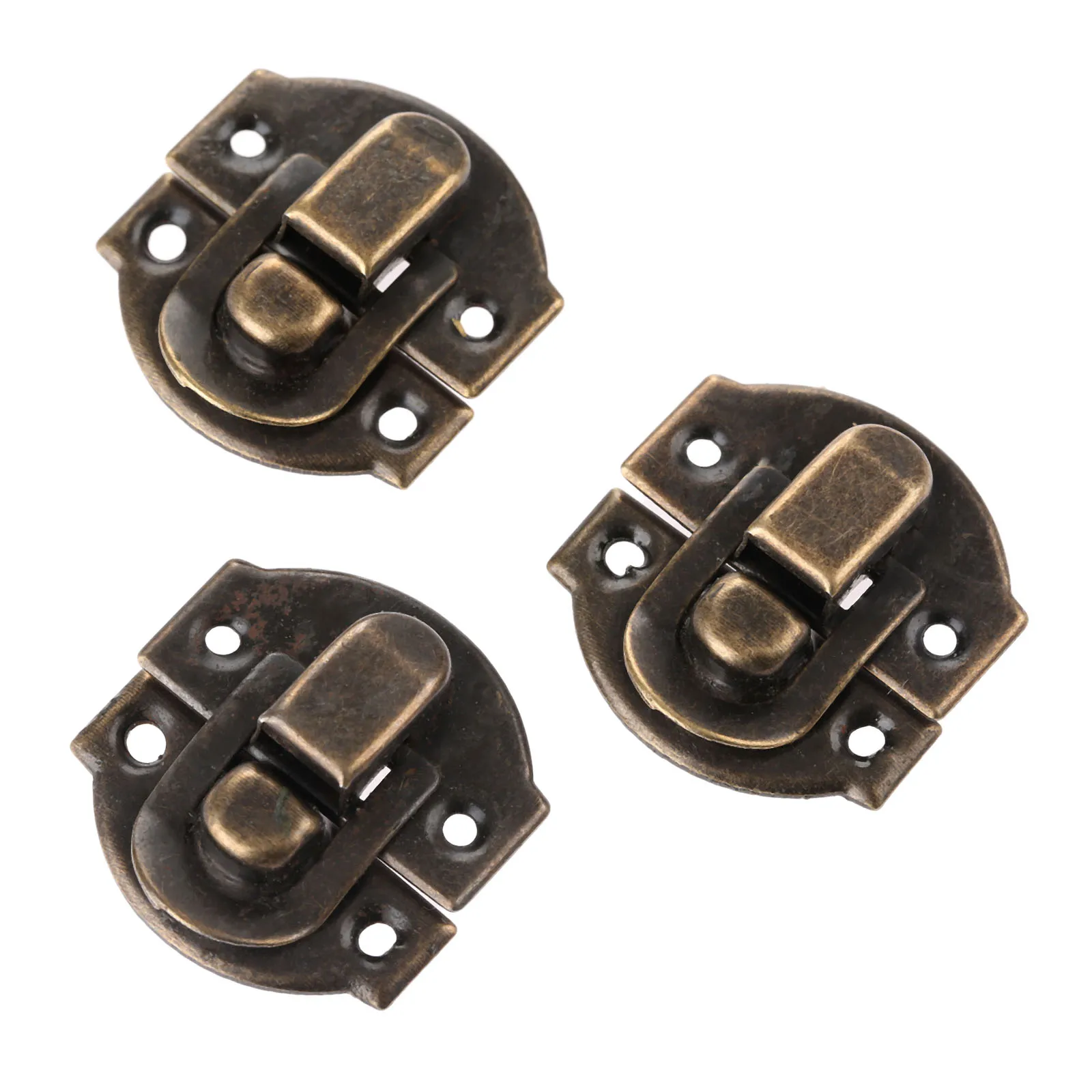 10 шт. антикварных бронзовых морских звезд коробка фиксаторами Железный