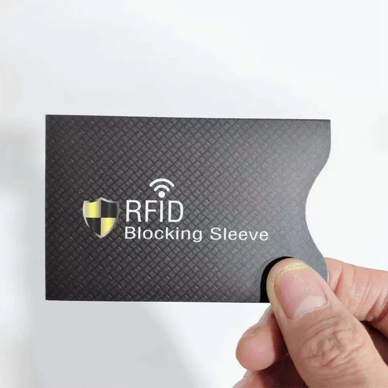 Распродажа 1 шт. защита от кражи для кредитных карт RFID блокировка держатель рукав