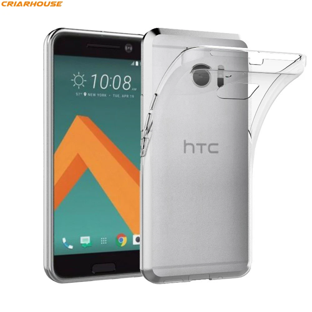 Прозрачный мягкий чехол из ТПУ для телефона HTC U11 U12 D12 Plus Life задняя крышка